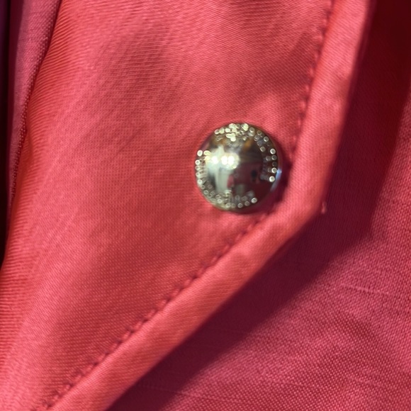 NWT $578 ZADIG & VOLTAIRE BEN RASPBERRY SATIN BOMBER JACKET M Medium - Picture 4 of 7